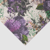 Paars Roos - Weefselpapier Tissuepapier (Detail)