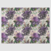 Paars Roos - Weefselpapier Tissuepapier (Voorkant)