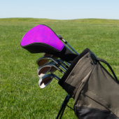 Paars roze Abstract patroon Golfheadcover (Insitu)