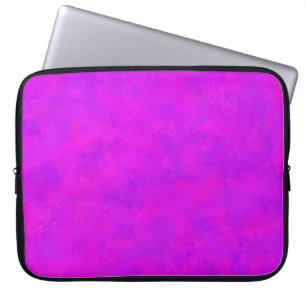 Paars roze Abstract patroon Laptop Sleeve
