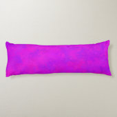 Paars roze Abstract patroon Lichaamskussen (Achterkant)