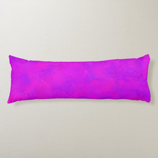 Paars roze Abstract patroon Lichaamskussen (Voorkant)