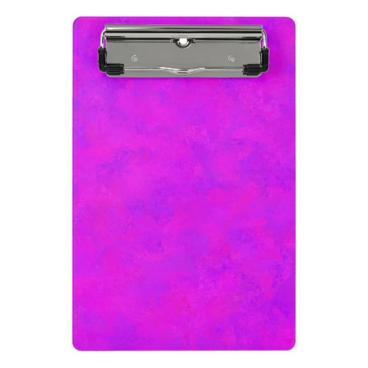 Paars roze Abstract patroon Mini Klembord (Voorkant)