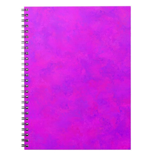 Paars roze Abstract patroon Notitieboek (Voorkant)