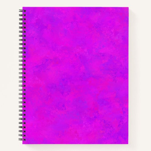 Paars roze Abstract patroon Notitieboek (Voorkant)