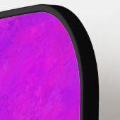 Paars roze Abstract patroon Pickleball Paddle (Links Detail)