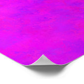 Paars roze Abstract patroon Poster (Hoek)