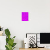 Paars roze Abstract patroon Poster (Thuiskantoor)