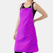 Paars roze Abstract patroon Schort (Insitu)