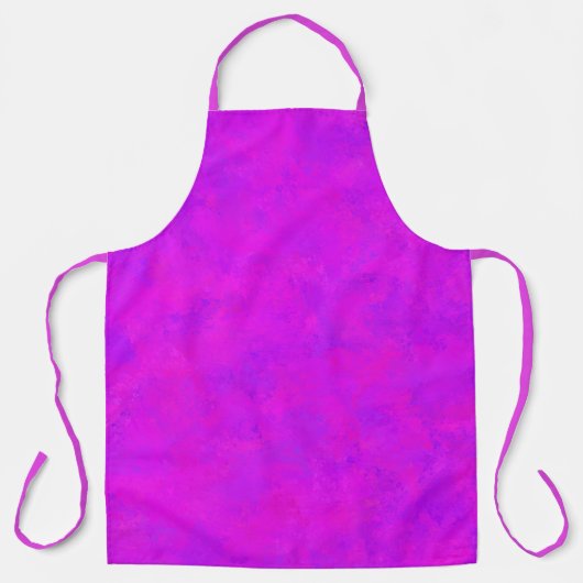 Paars roze Abstract patroon Schort (Voorkant)