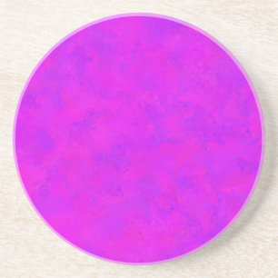 Paars Roze Abstract Patroon Zandsteen Onderzetter