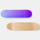 Paars, roze, blauw ombre-schaatsenbord persoonlijk skateboard (Horizontaal)
