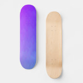 Paars, roze, blauw ombre-schaatsenbord persoonlijk skateboard (Voorkant)