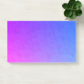 Paars roze blauw ombre vlammenpatroon Jumbo Post Post-it® Notes (Kantoor)