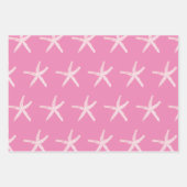 Paars roze Blauwgroen blauw Nautisch Inpakpapier Vel (Voorkant 2)