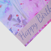 Paars Roze en Mauve Tissuepapier (Detail)