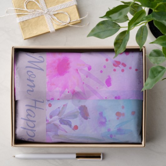 Paars Roze en Mauve Tissuepapier (Geschenk)