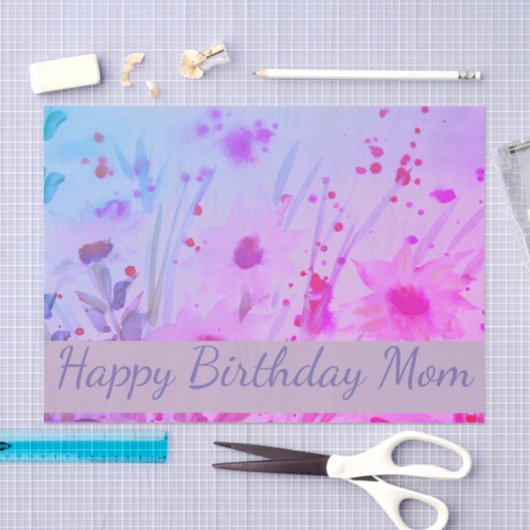 Paars Roze en Mauve Tissuepapier (Craft)