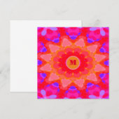 Paars, roze en Oranje (Voorkant / Achterkant)