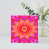 Paars, roze en Oranje (Staand voorkant)