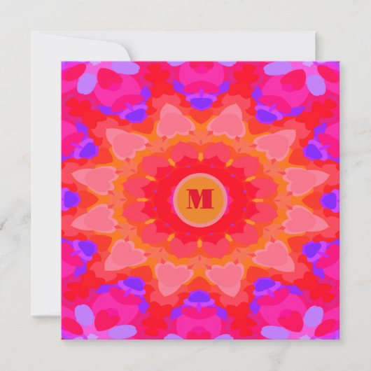 Paars, roze en Oranje (Voorkant)