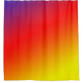 Paars Roze Geel Douchegordijn (Voorkant)