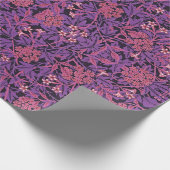 Paars-Roze Jasmine door William Morris Cadeaupapier (Hoek)
