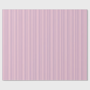 Paars & Roze Lijn Patroon Cadeaupapier