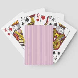 Paars & Roze Lijn Patroon Pokerkaarten