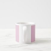 Paars & Roze Lijnpatroon Espresso Kop (Achterkant)