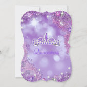 Paars-roze Ocean Sky Birthday Partij Kaart (Achterkant)