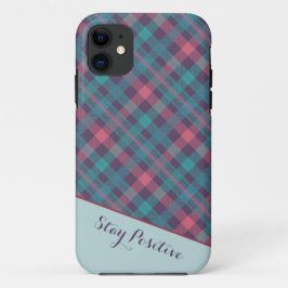 Paars-roze pleister iPhone case