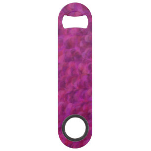 Paars Roze Rood Abstract Naadloos Patroon Speed Flessenopener