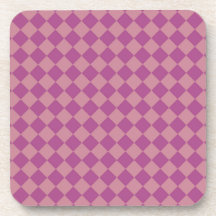 Paars Roze Rut Diamant Patroon
