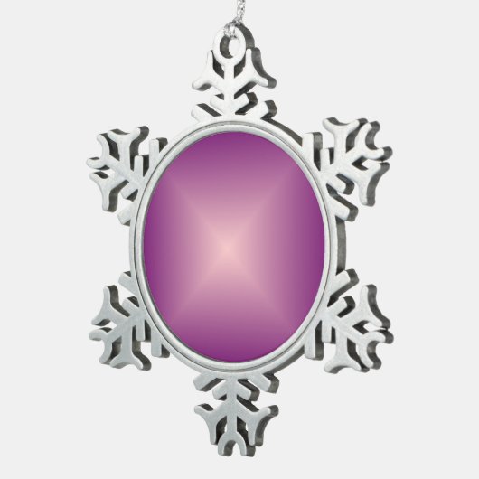  Paars roze>Snowflake Ornament (Rechts)