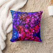 Paars roze tiny Bubbles Sierkussen (Deken)