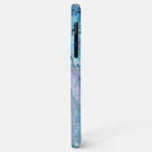 Paars Roze Turquoise Purper Abalone Schelp Patroon Case-Mate iPhone Case (Achterkant/links)