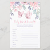 Paars roze vlindervlinder Wakkerspel (Voorkant)