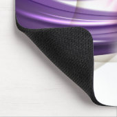 Paars-roze Waves Mousepad Muismat (Hoek)