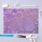 Paars, roze, Wiiliam Morris gemoderniseerd, art no Tissuepapier (Craft)