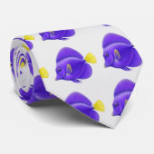 Paars Sailfin Tang Stropdas (Opgerold)