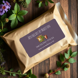 Paars | Salie Smudge Sticks Productlabels Etiket