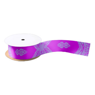 Paars Satin Ribbon Satijnen Lint