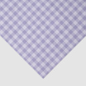 Paars schaakbordpatroon tissuepapier (Detail)