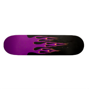Paars schaatsenbord persoonlijk skateboard