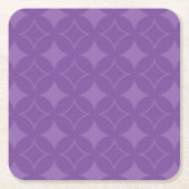 Paars scheepspatroon kartonnen onderzetters (Voorkant)