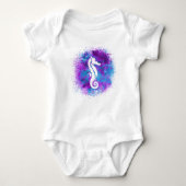 Paars Seahorse Romper (Voorkant)