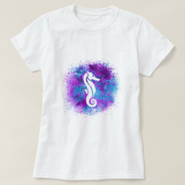 Paars Seahorse T-shirt