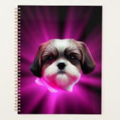 Paars Shih Tzu Planner (Voorkant)