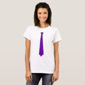 Paars Shirt Necktie (Voorkant volledig)